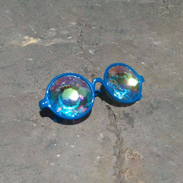 A pair of jeweled sunglasses