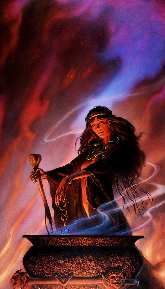 Hecate's Cauldron by Michael Whelan