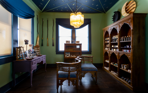 A photo of the inside of Deja Vu Esoterica