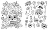 Day of the Dead: Coloring Book by