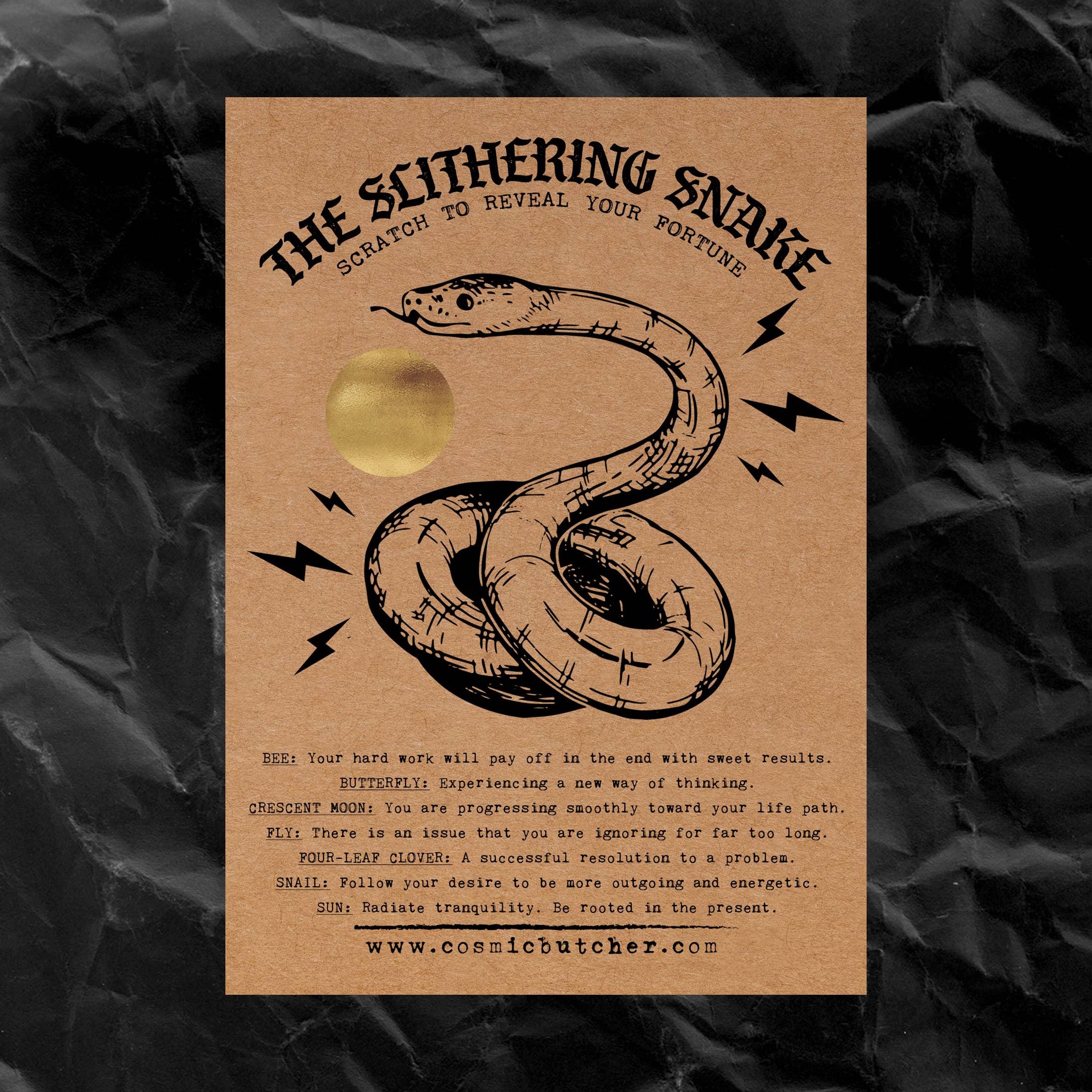 Slithering Snake Scratch Off