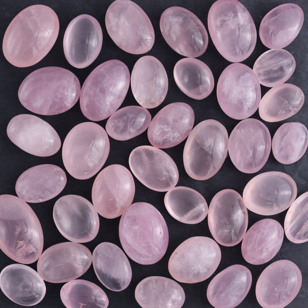 Rose Quartz Palm Stone