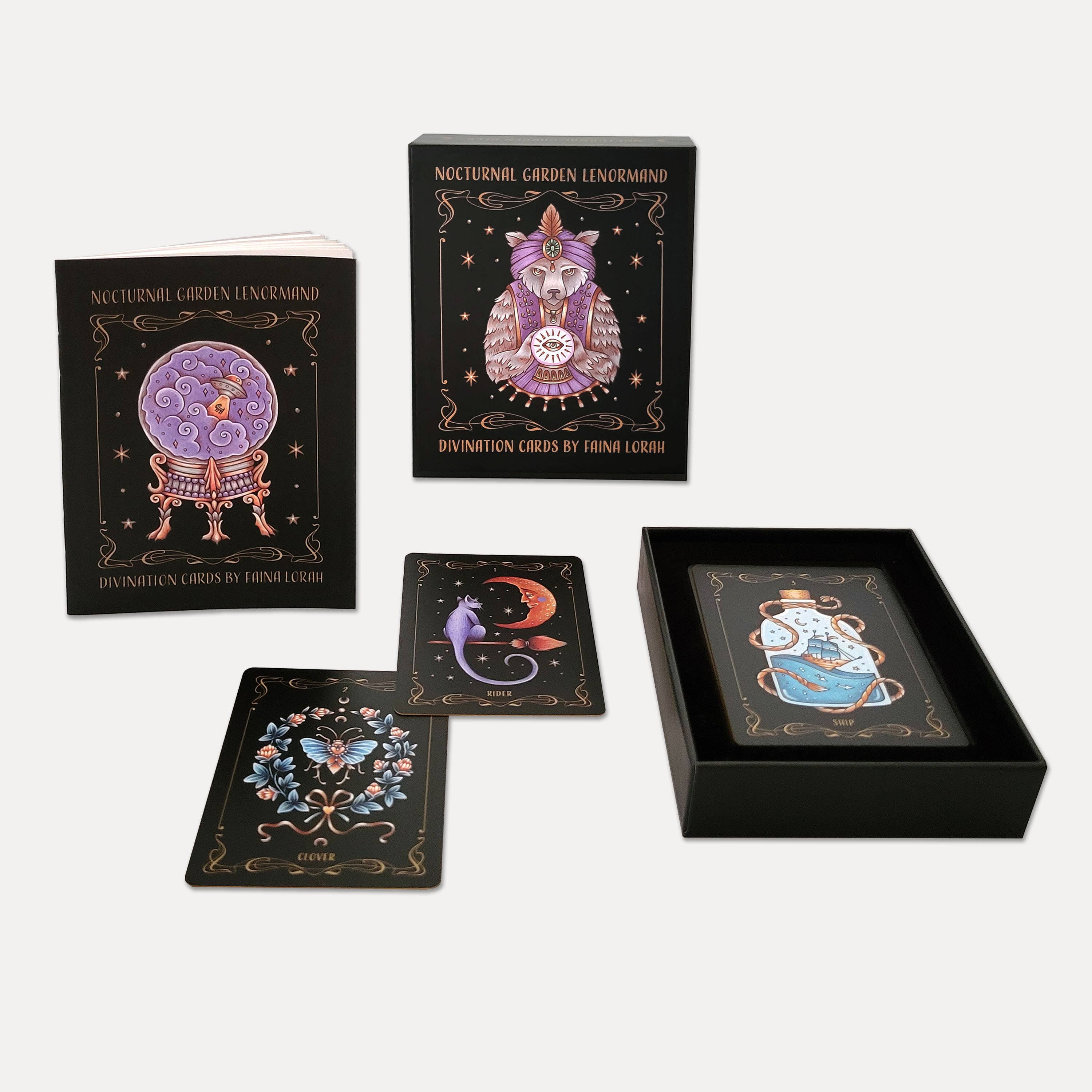 Nocturnal Garden Lenormand - Deluxe Edition