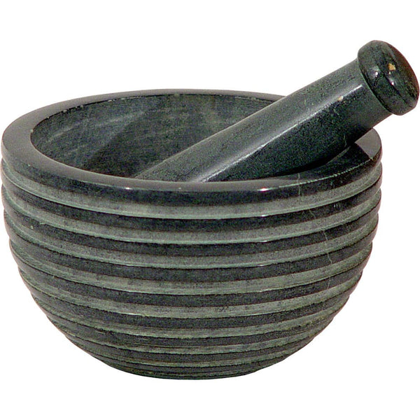 Mortar & Pestle (Grey Soapstone)