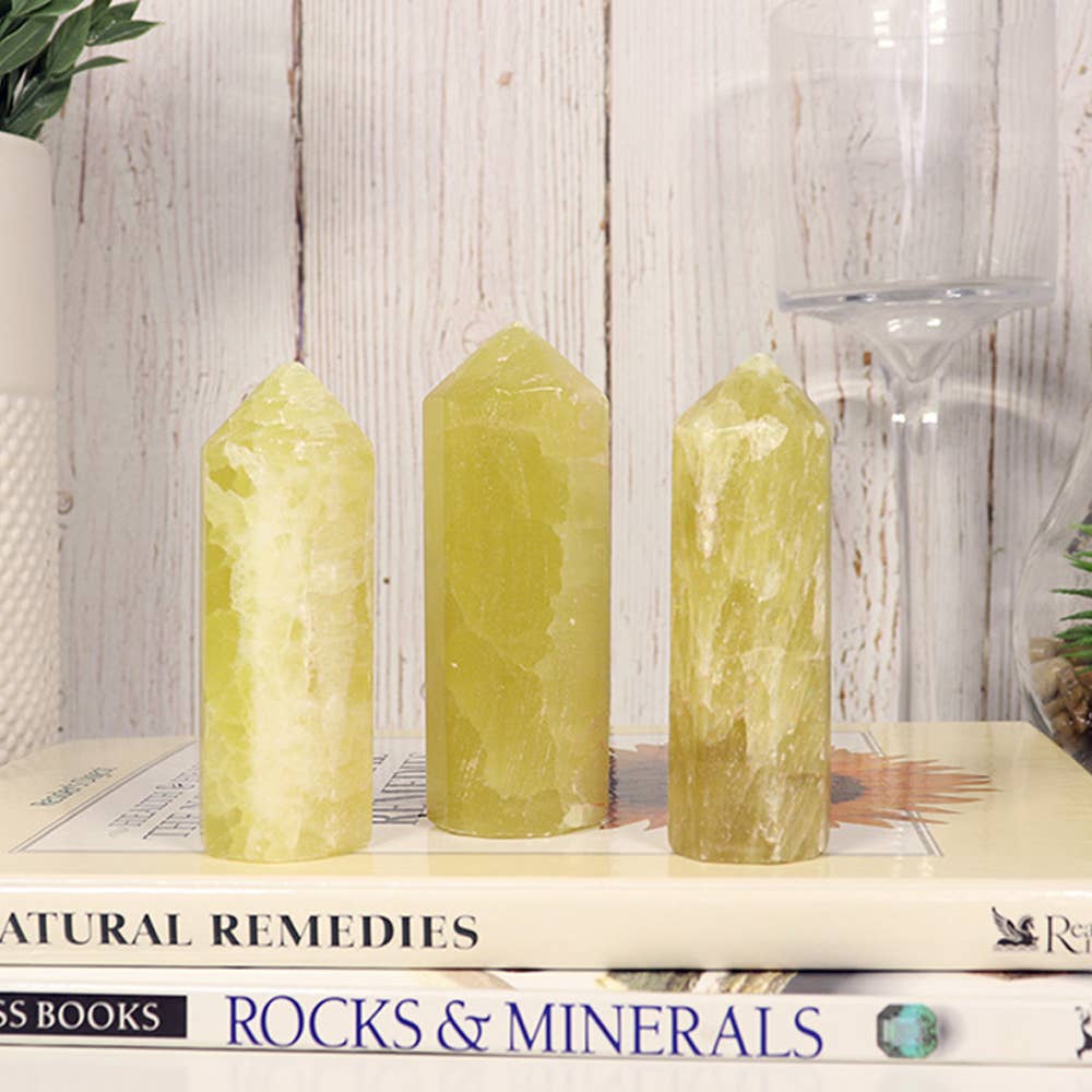 Lemon Calcite Tower