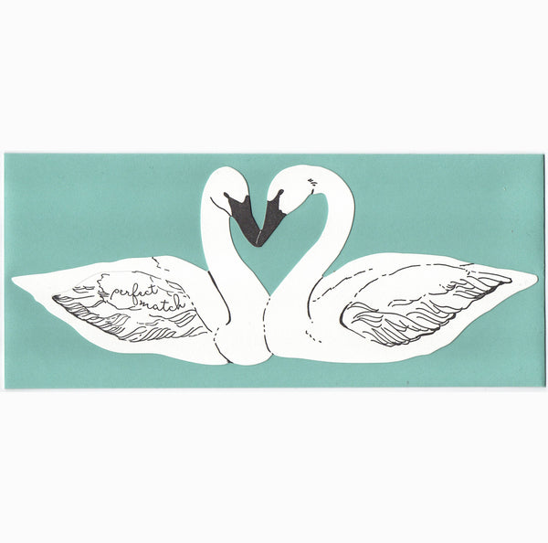 Perfect Match Swans