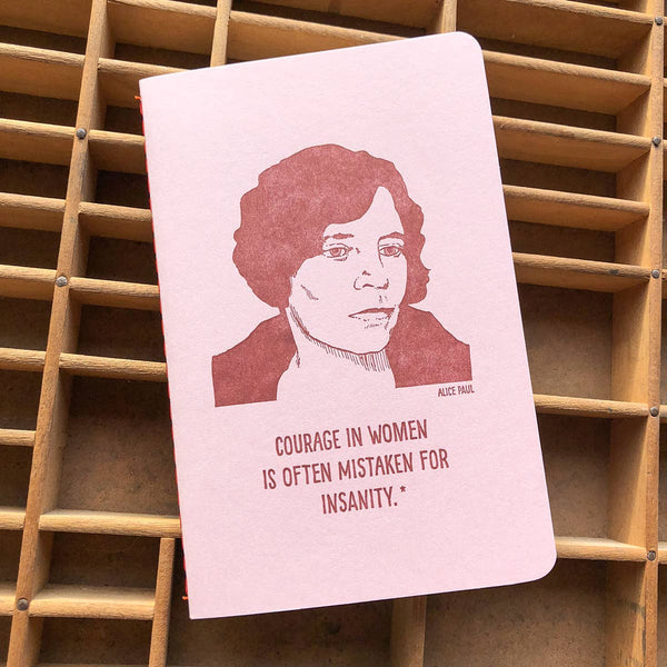 Alice Paul notebook