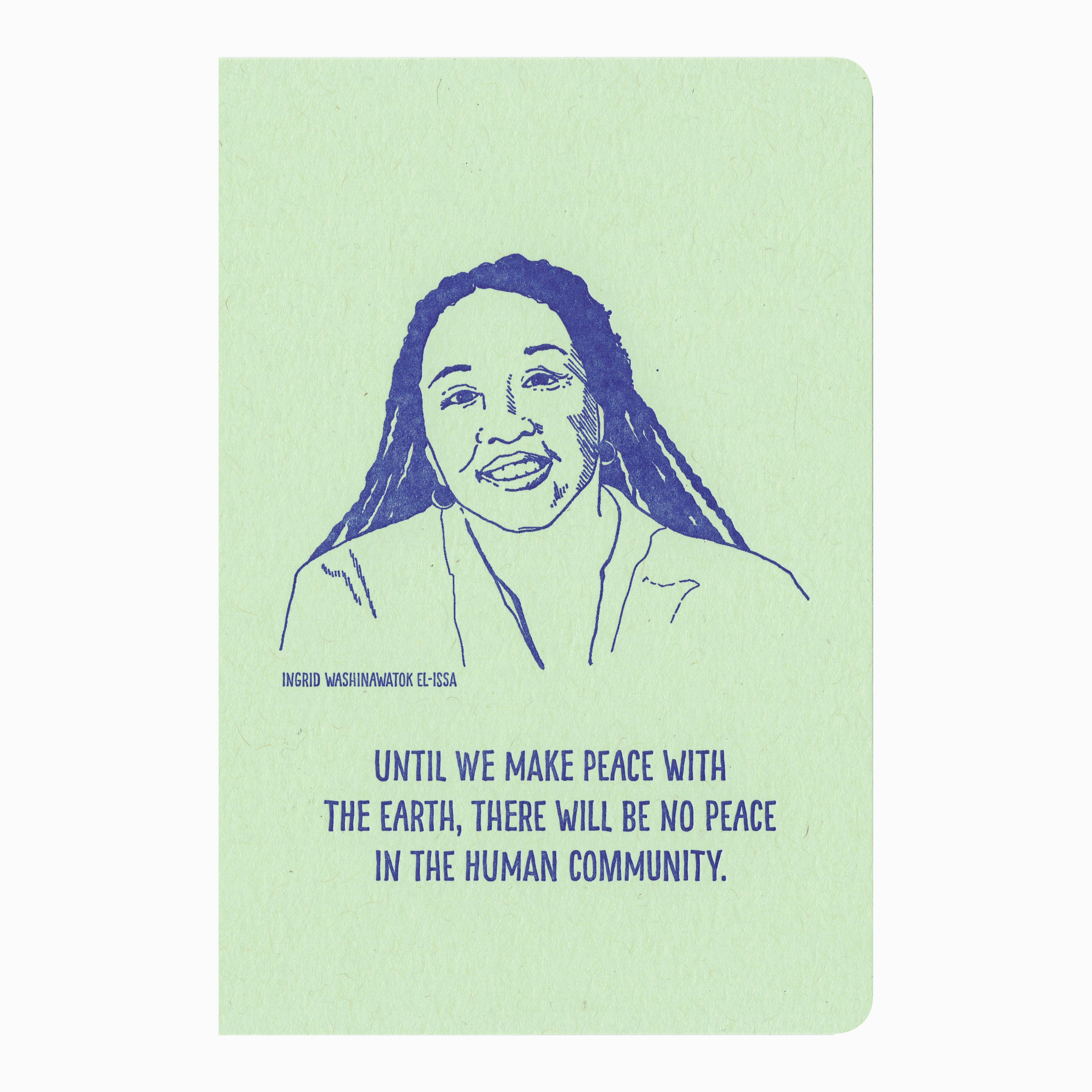 Ingrid Washinwatok El-Issa notebook
