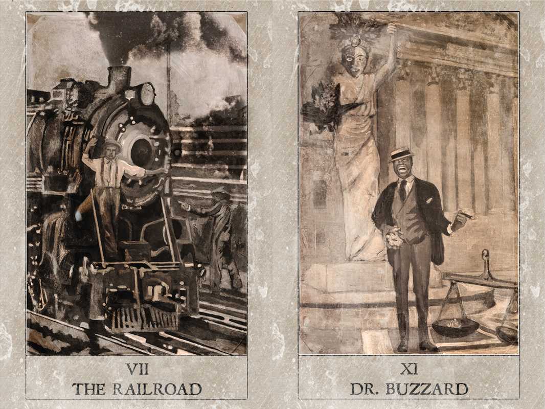 Hoodoo Tarot by Tayannah Lee McQuillar