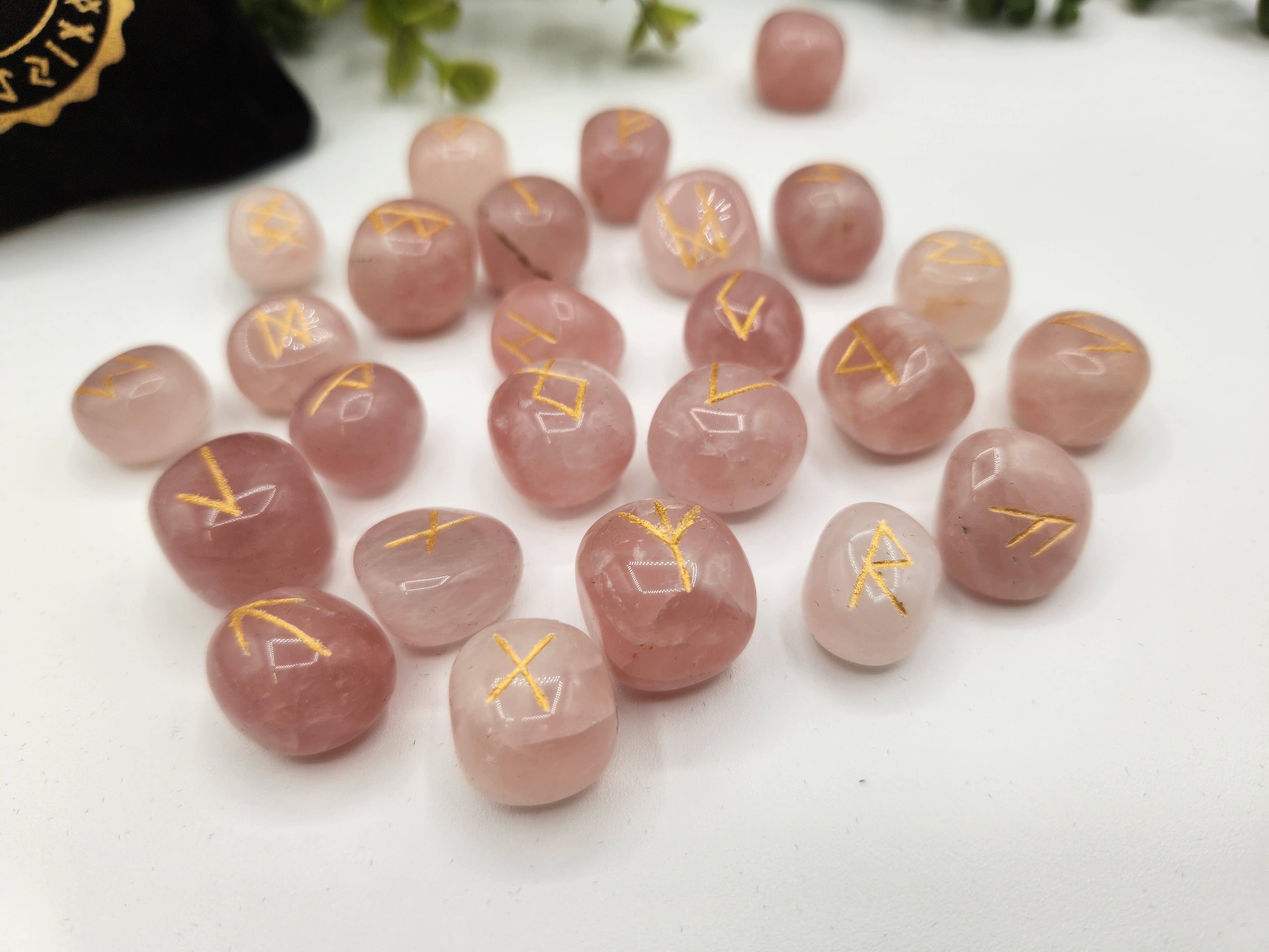 Rose Quartz  Rune Set