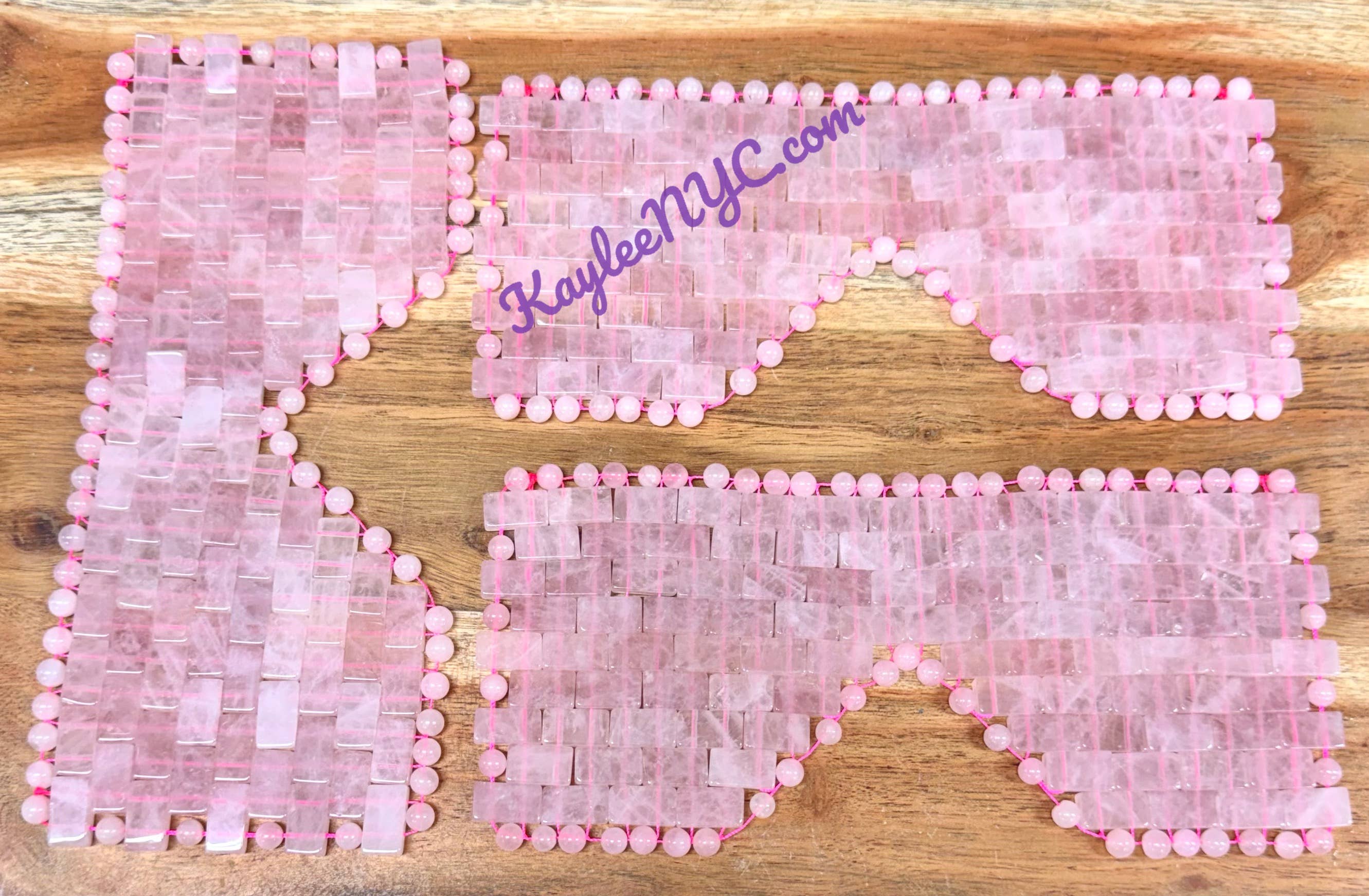 Rose Quartz Eye Mask