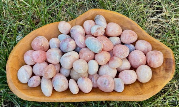 Pink Morganite Tumbled Stone