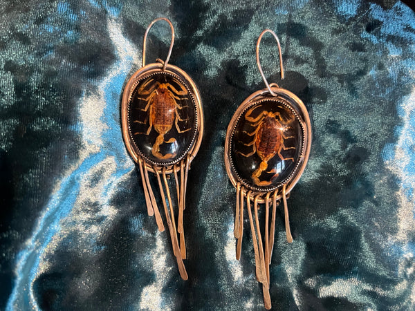 Scorpion Dangly Earrings