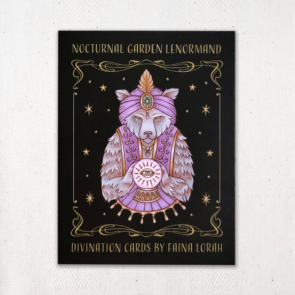 Nocturnal Garden Lenormand - Deluxe Edition