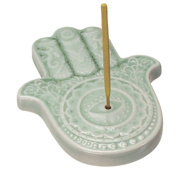 Hamsa Incense Burner