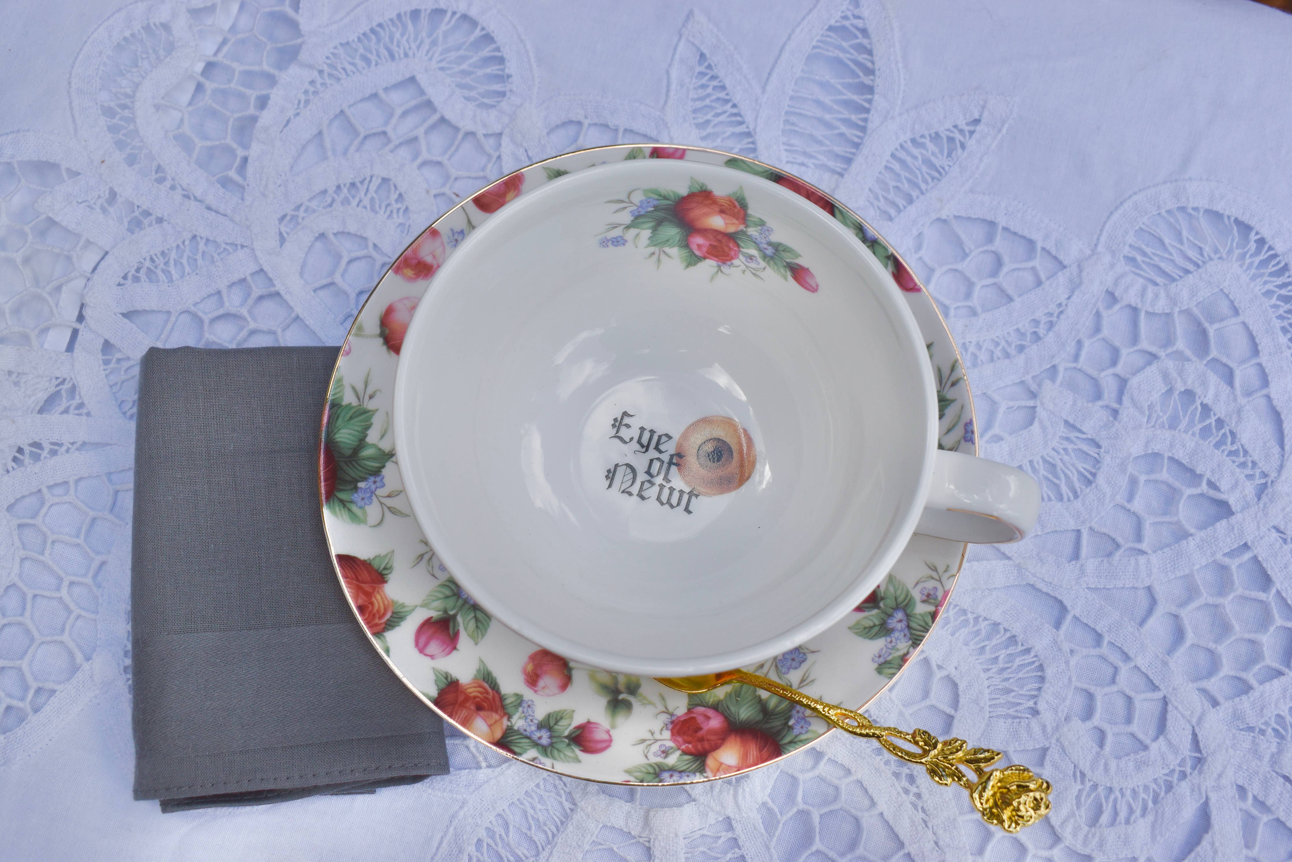 Eye of Newt - Teacup & Saucer