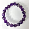 Chevron Amethyst Bracelet