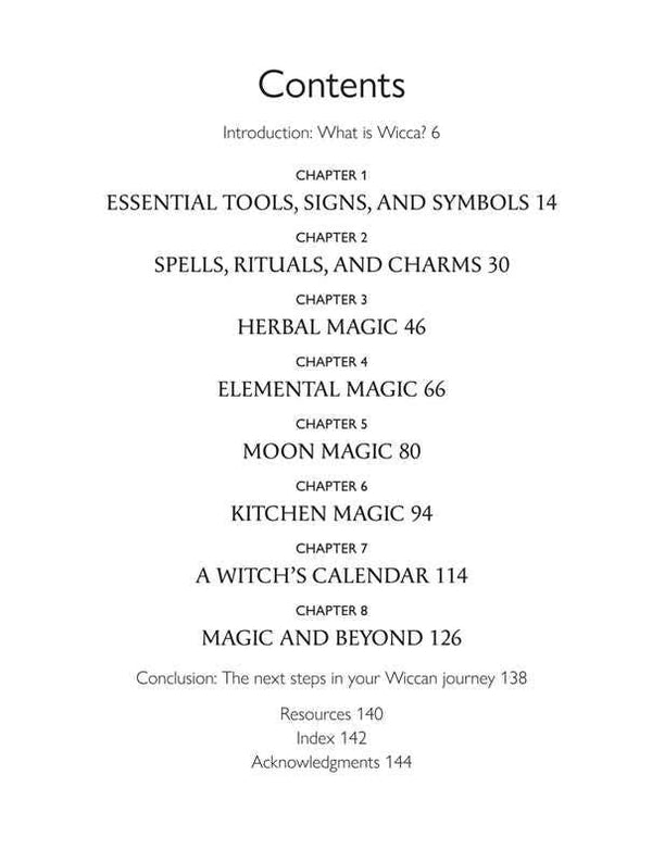 Little Book of Wicca by Kirsten Riddle