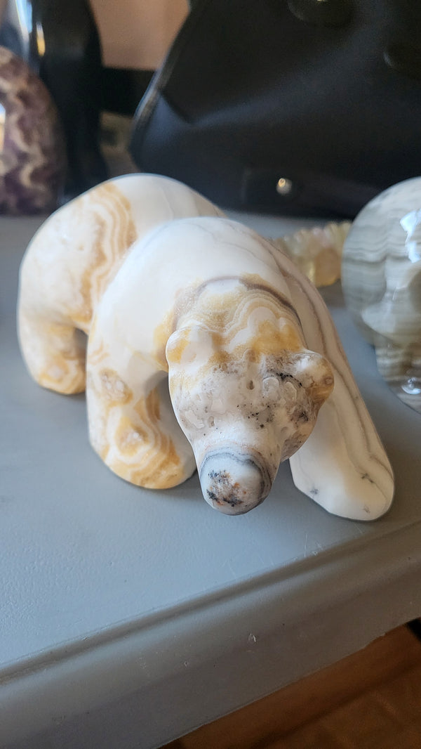 Zebra Calcite Bear