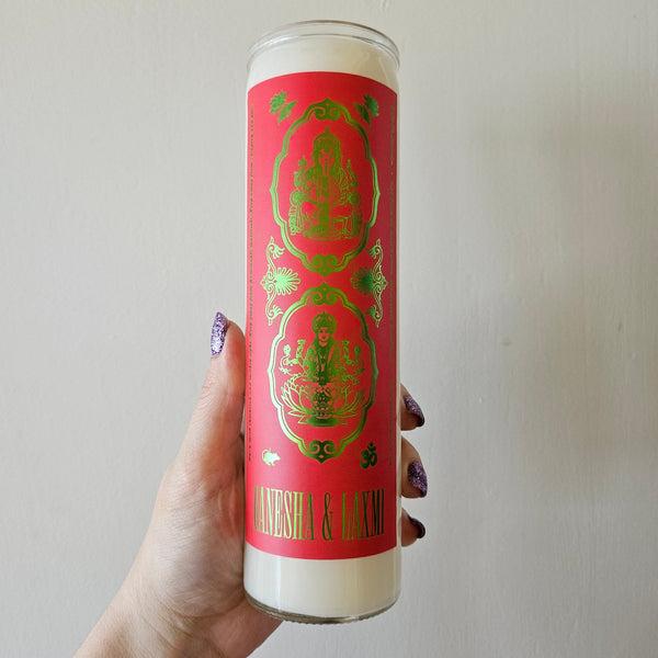 Ganesha & Laxmi 7-Day Candle