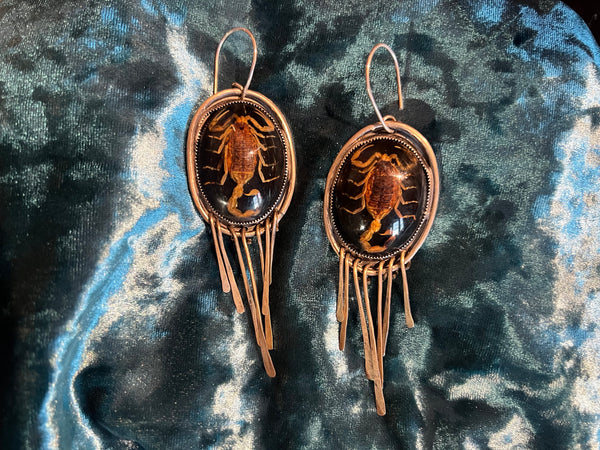 Scorpion Dangly Earrings