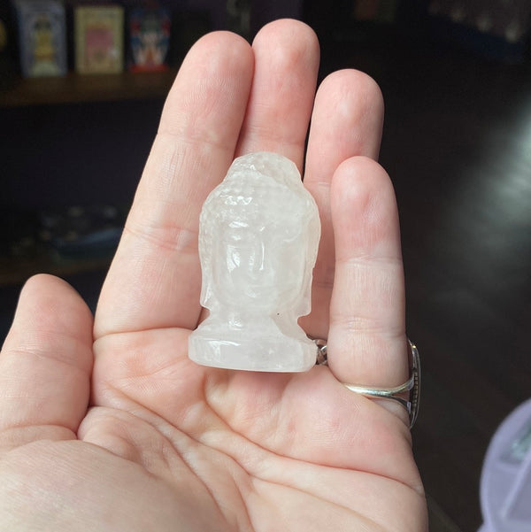 Crystal Buddha Head