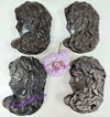 Silver Sheen Obsidian Medusa