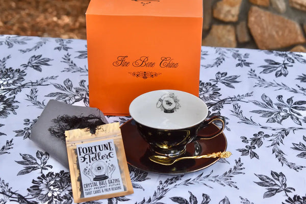 Crystal Ball Teacup & Saucer