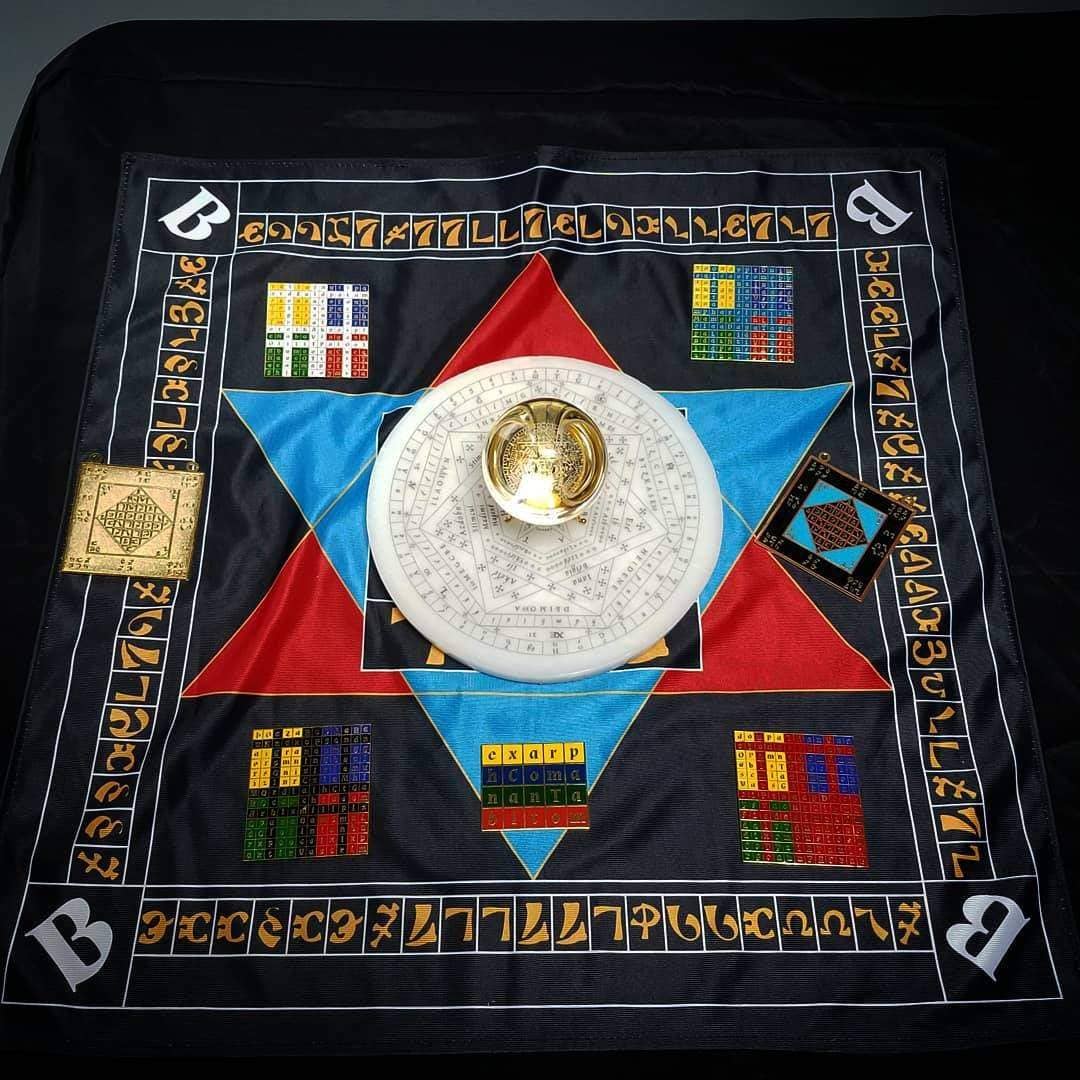 Enochian Holy Table of Practice Altar Cloth