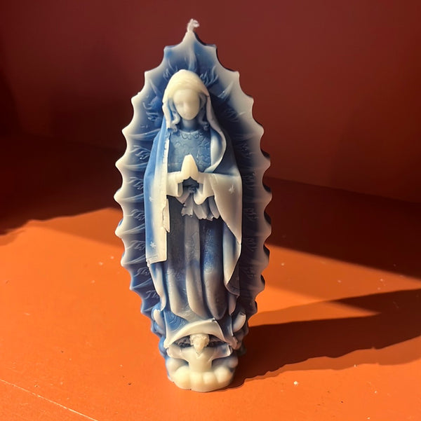 Virgin Mary Pillar Candle