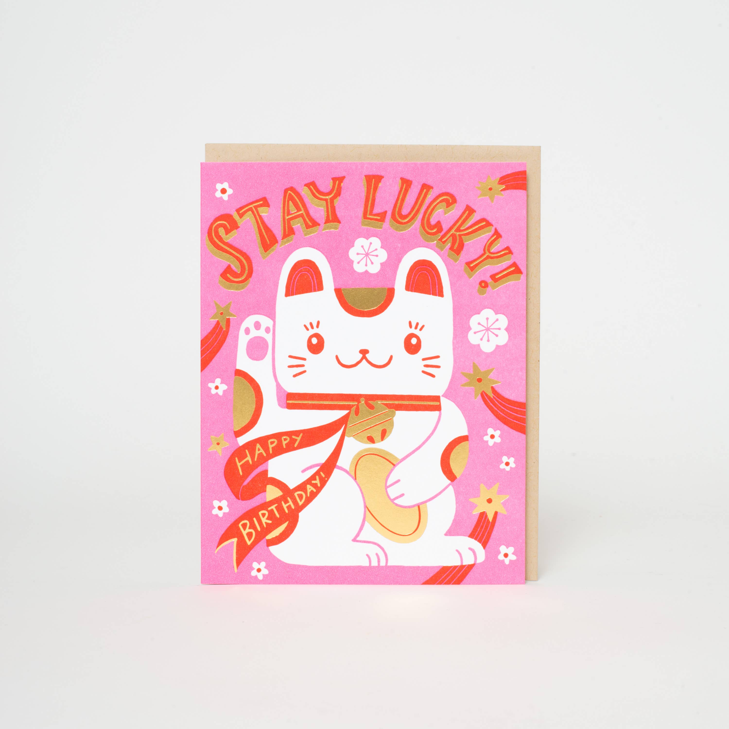 Stay Lucky Card