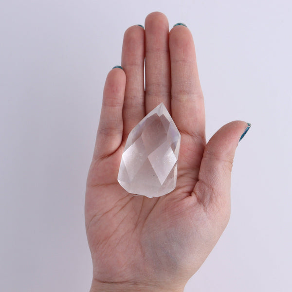 Quartz Faceted Freeform