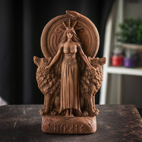 Hecate Altar Statue