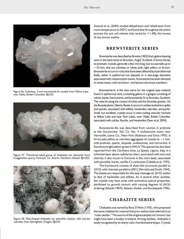 Collector's Guide to the Zeolite Group