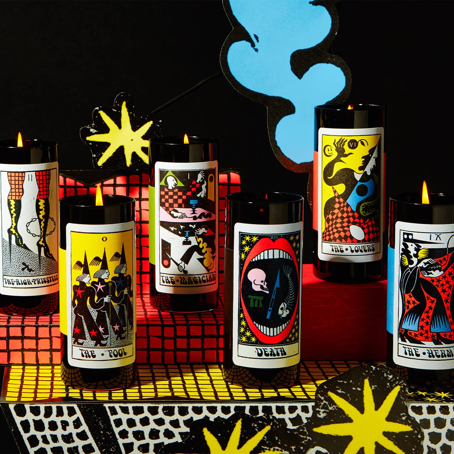 Tarot Magician Candle