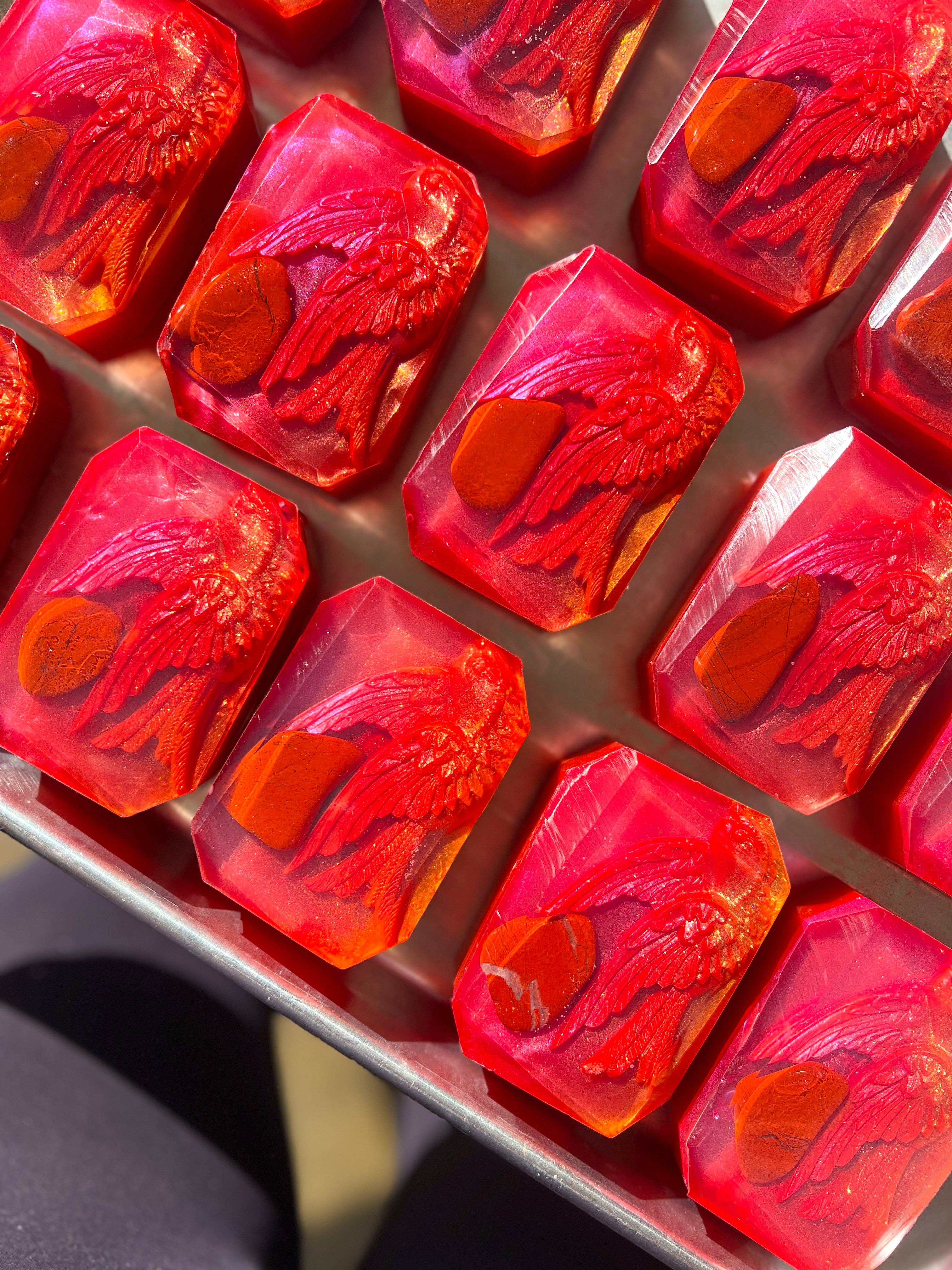 Ruby Wings Soap