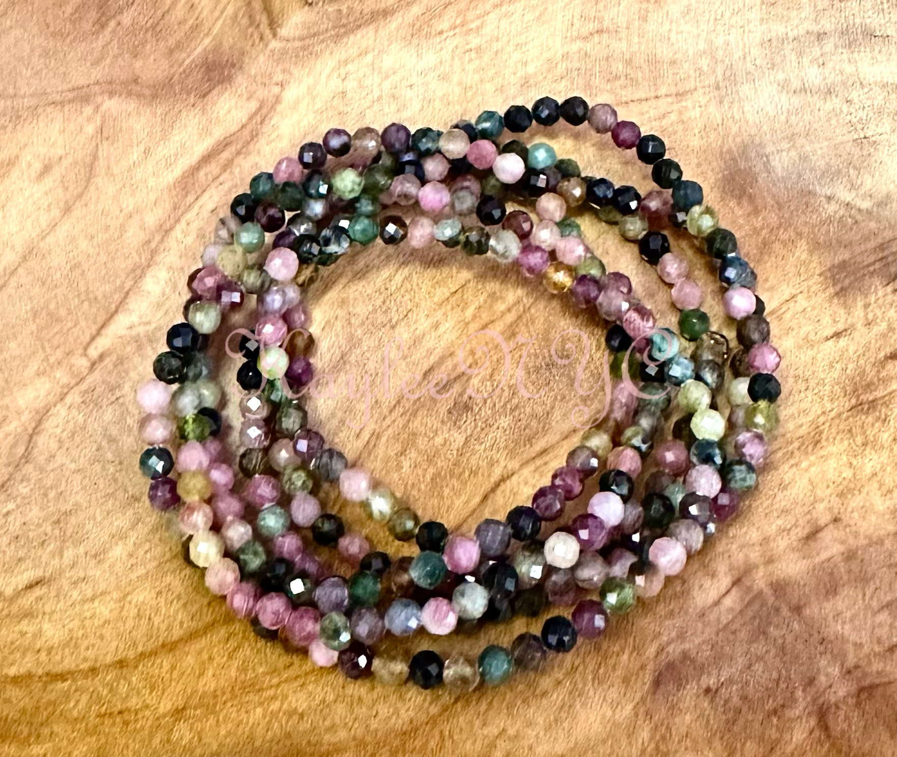 Watermelon Tourmaline 4mm