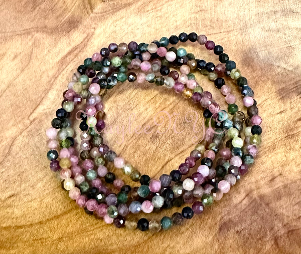 Watermelon Tourmaline 4mm