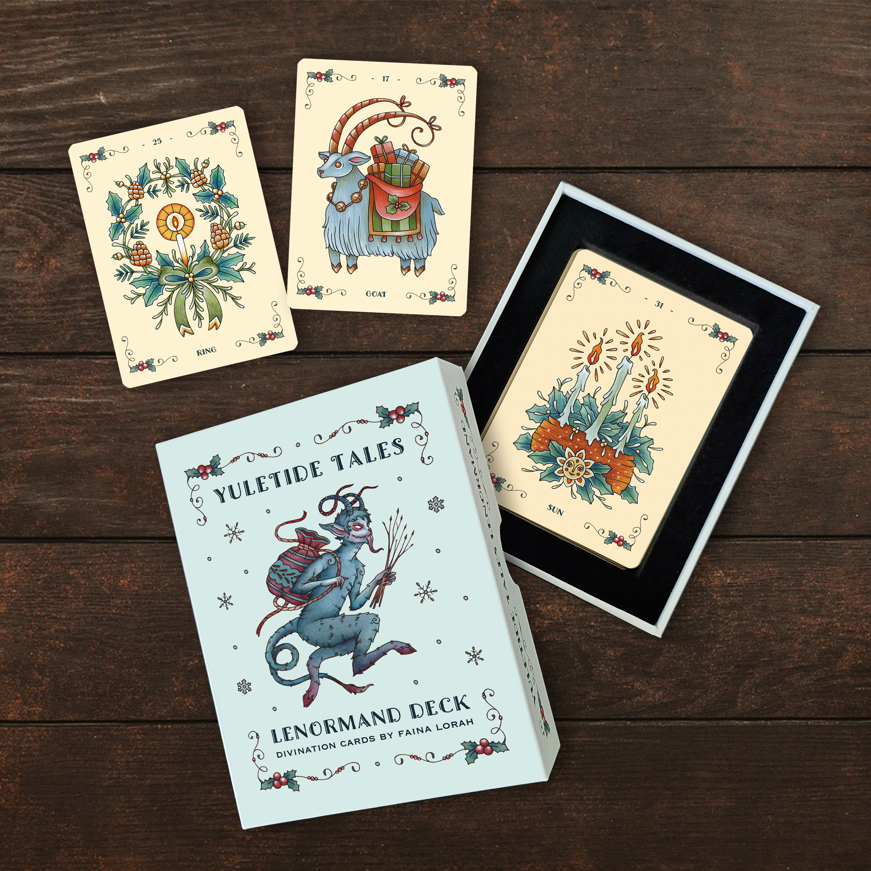 Yuletide Tales Lenormand Deck