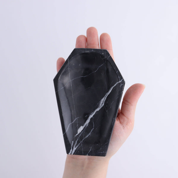 Black Marble Coffin