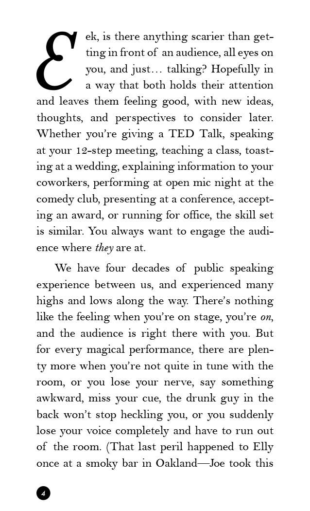 Public Speaking for the Awkward & Overwhelmed (Zine)