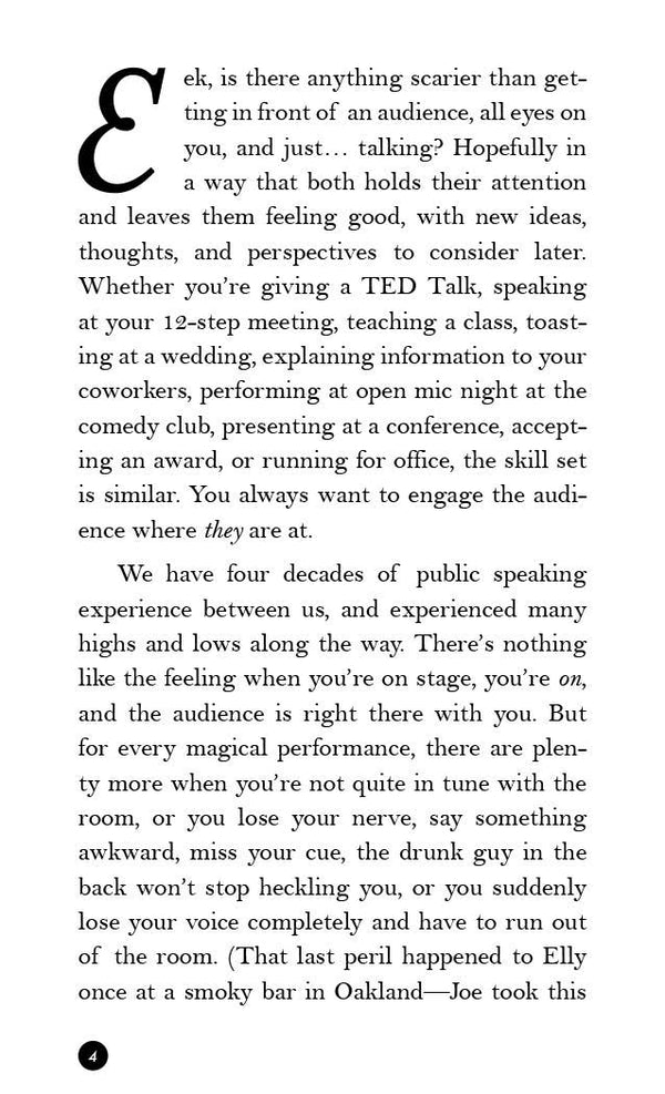 Public Speaking for the Awkward & Overwhelmed (Zine)