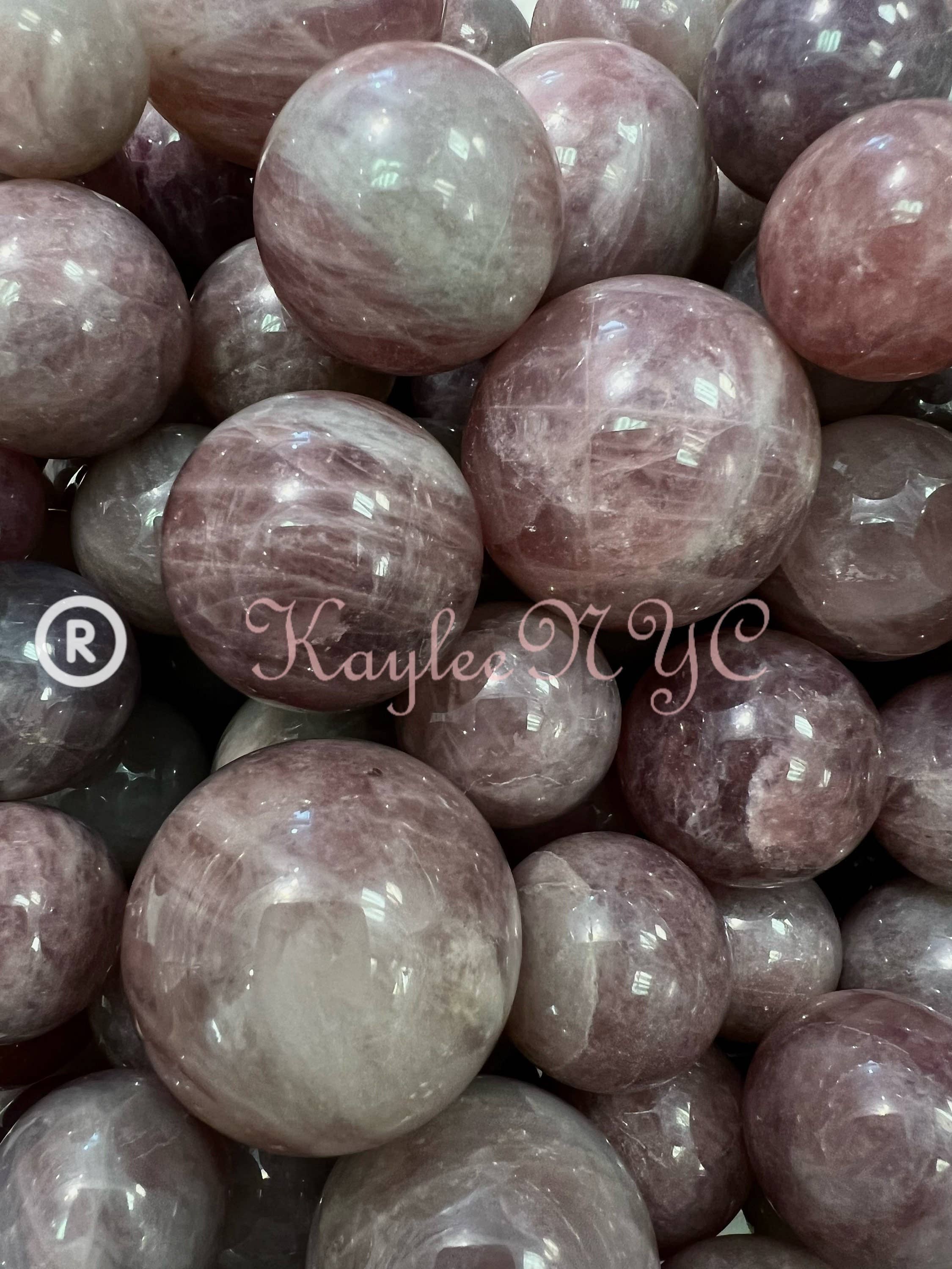Purple Rose Quartz Sphere
