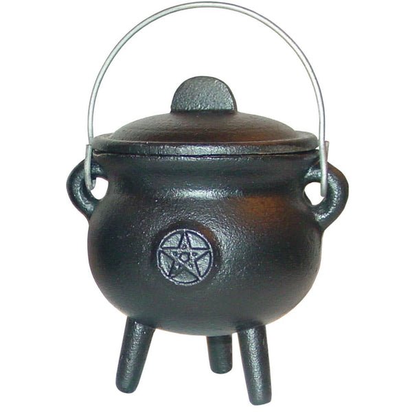 Cast Iron Cauldron 3in (Pentacle)