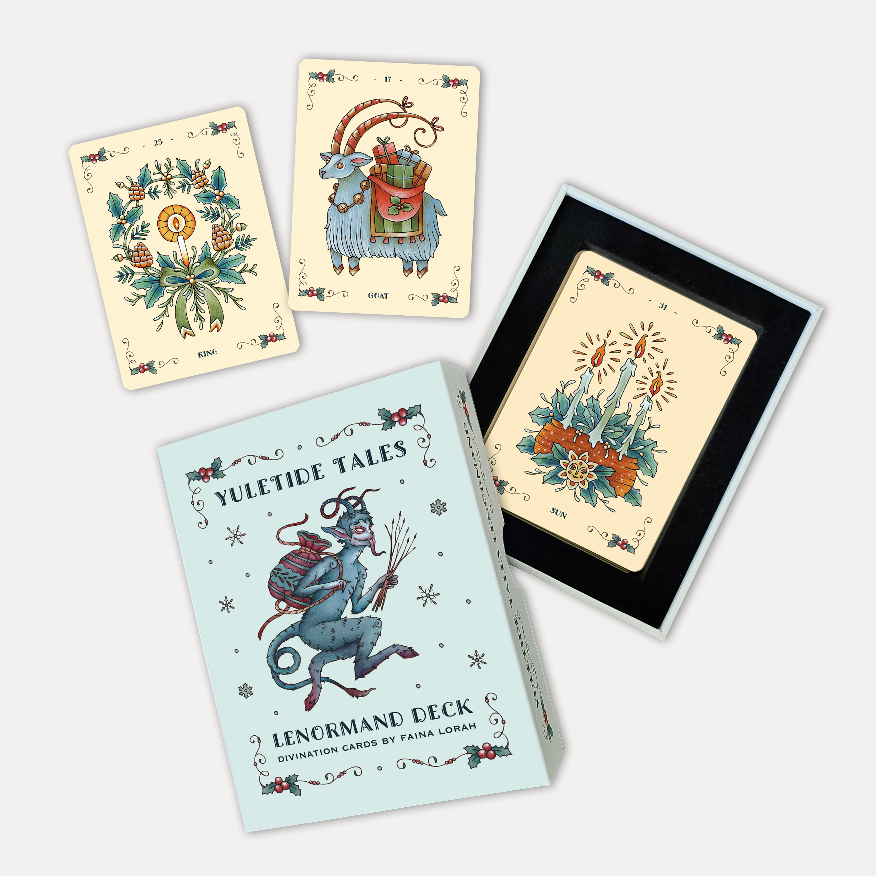 Yuletide Tales Lenormand Deck