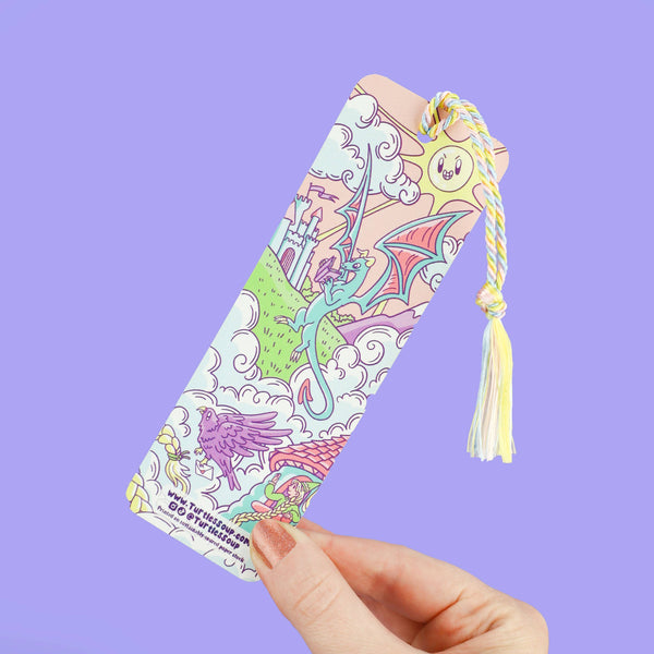 Pastel Dragon Bookmark