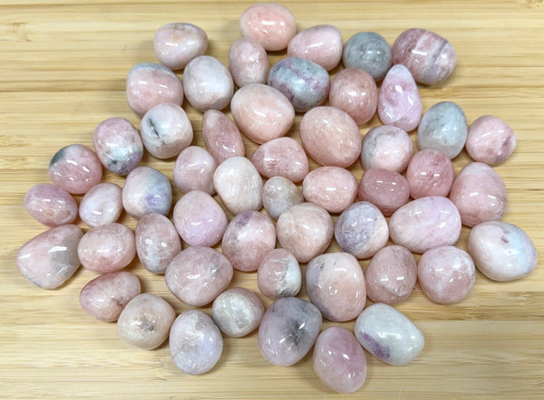 Pink Morganite Tumbled Stone