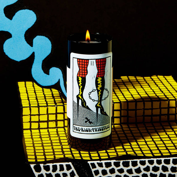 Tarot High Priestess Candle