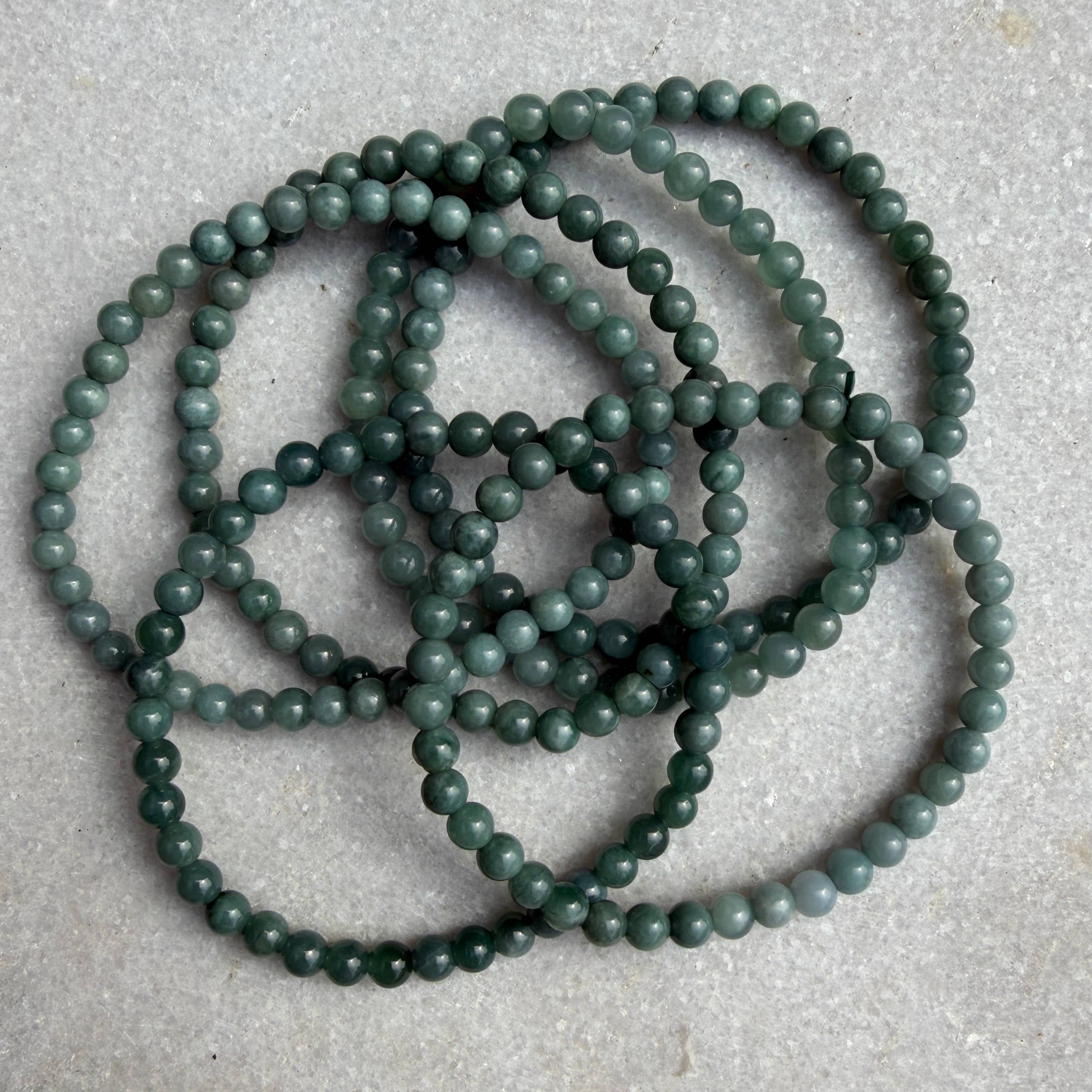 Guatemala Jade Bracelet 4mm