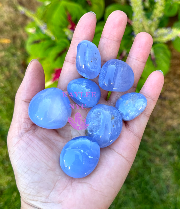 Blue Chalcedony Tumble